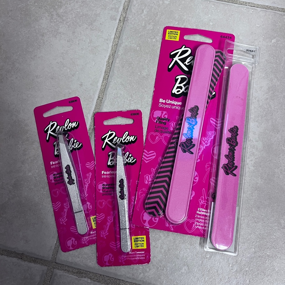 Special edition Barbie collectible makeup nail tools final price